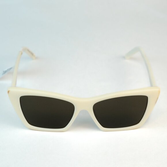 YSL Saint Laurent SL276 Mica Cateye Sunglasses, Ivory, 55mm - Picture 6 of 9